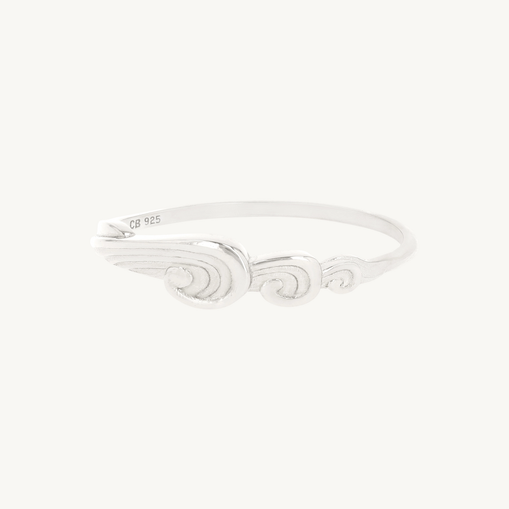 Comes Back Around Silver Ring