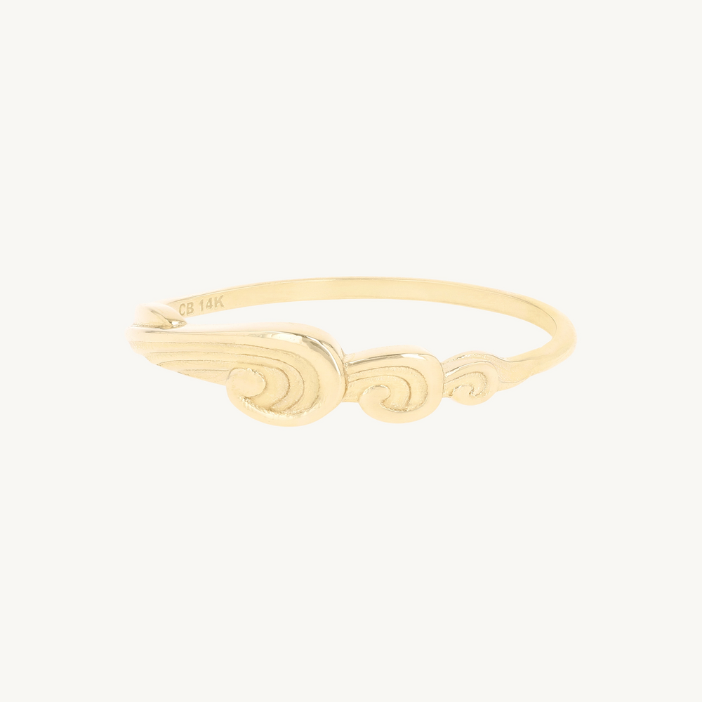 Comes Back Around Gold Ring