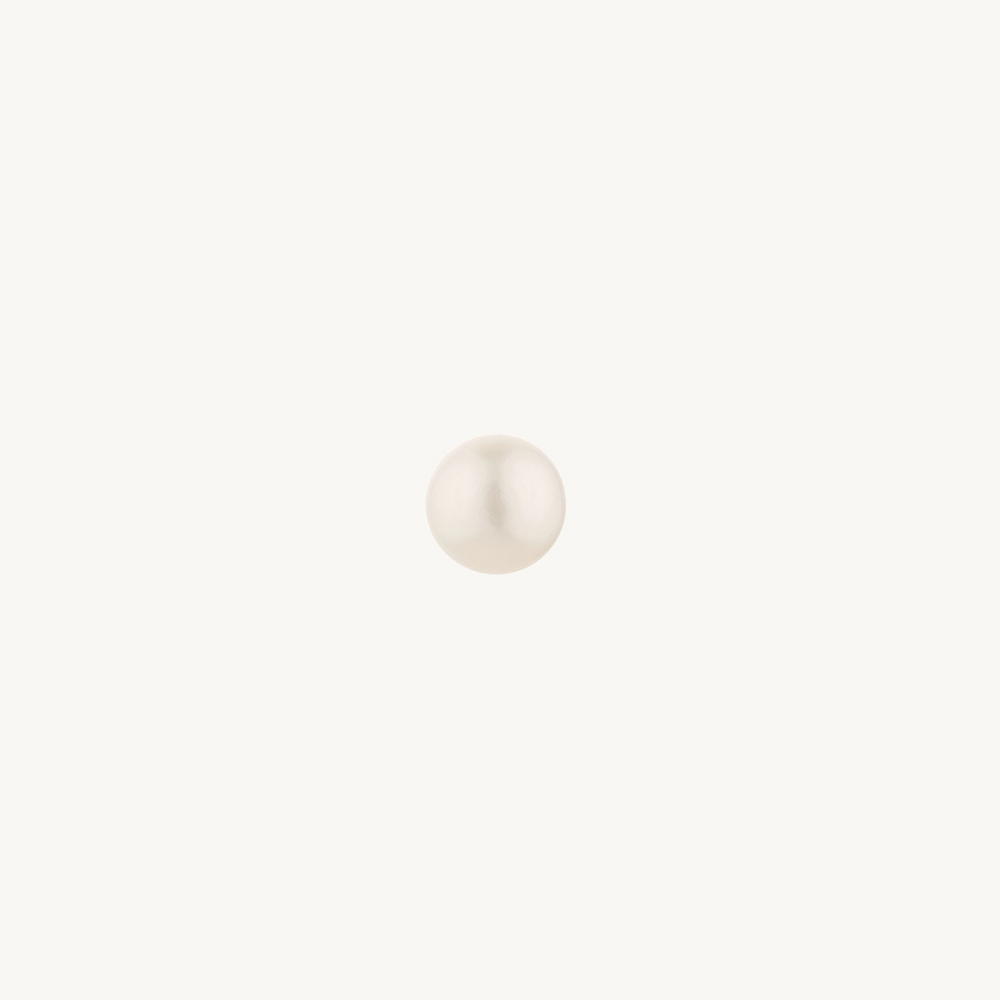 Classic Pearl Stud (Single)