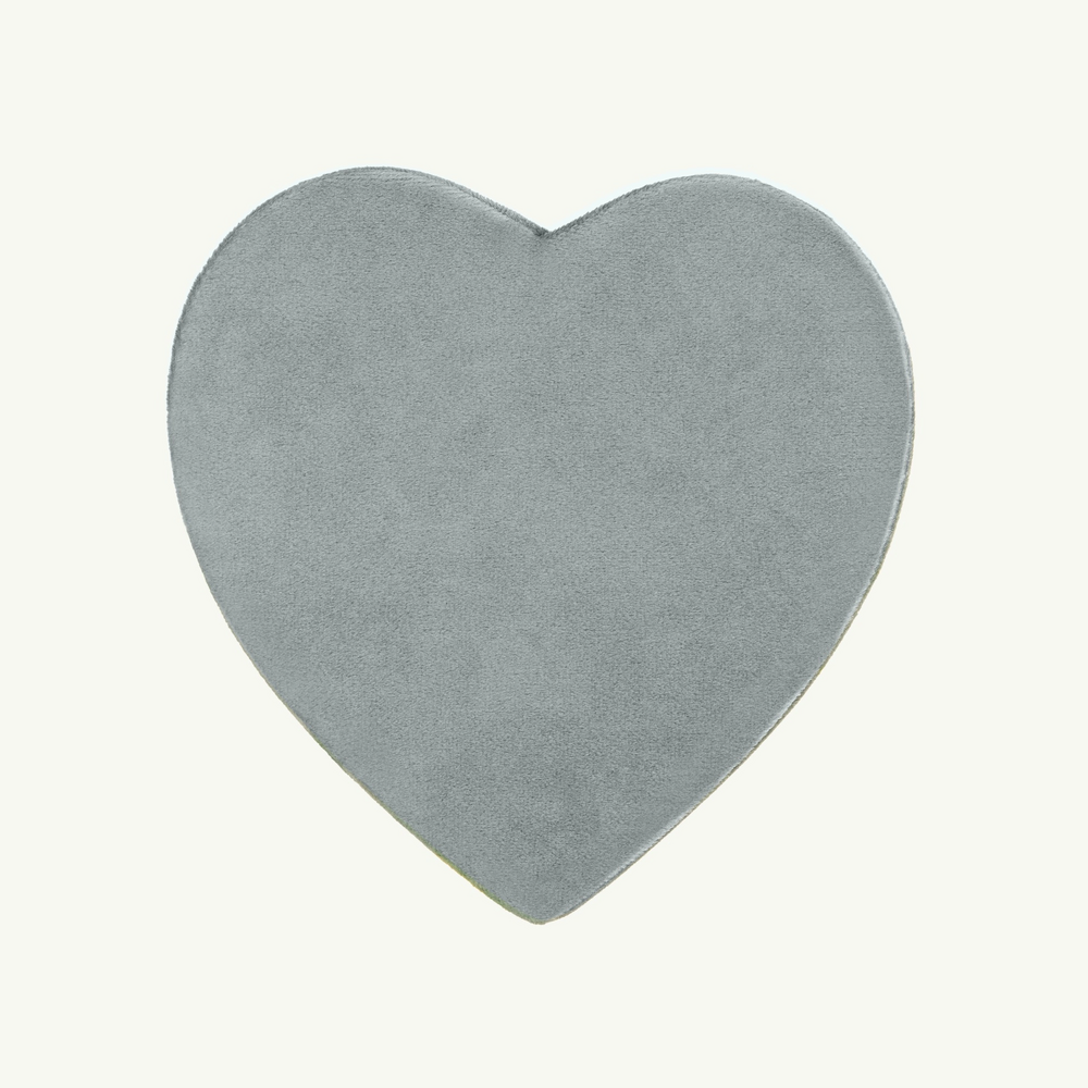 Catbird Souvenir Heart Jewelry Box, Winter Night Blue