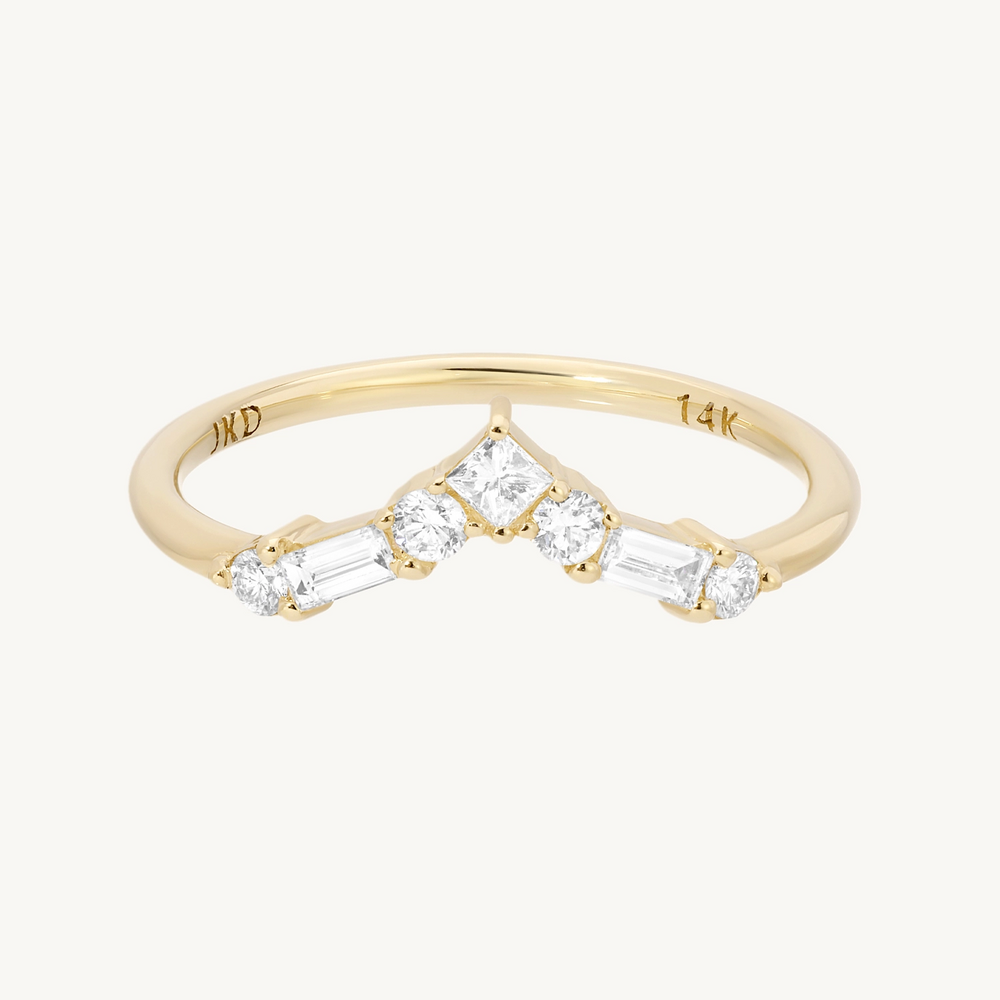 Catavina Diamond Curved Arch Band