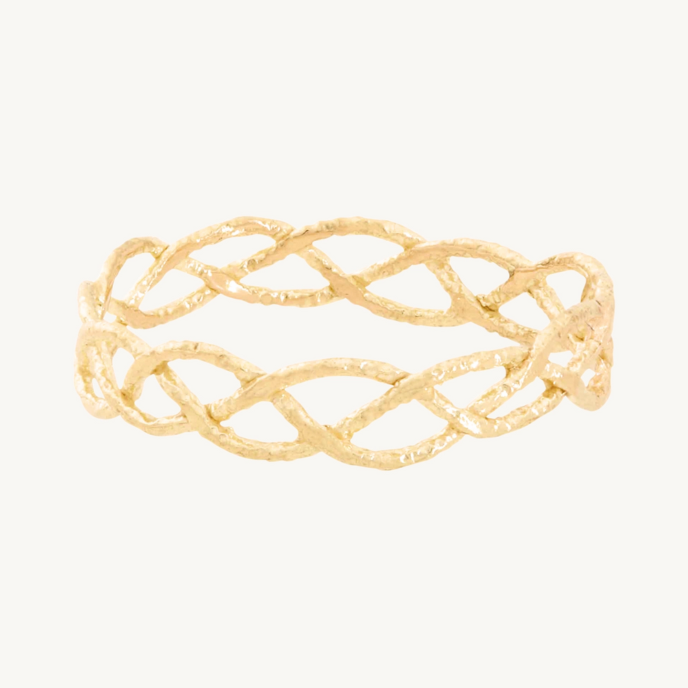 Braided Gold Ring