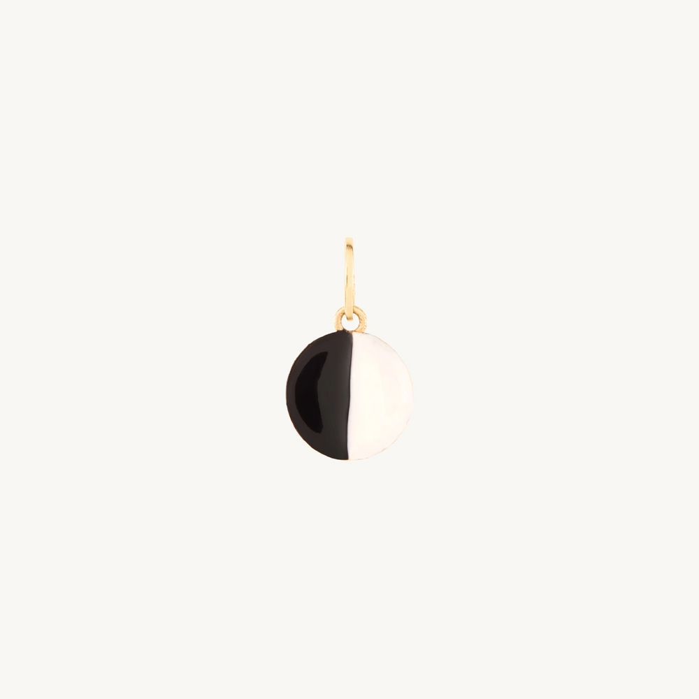 Black & White Cookie Charm