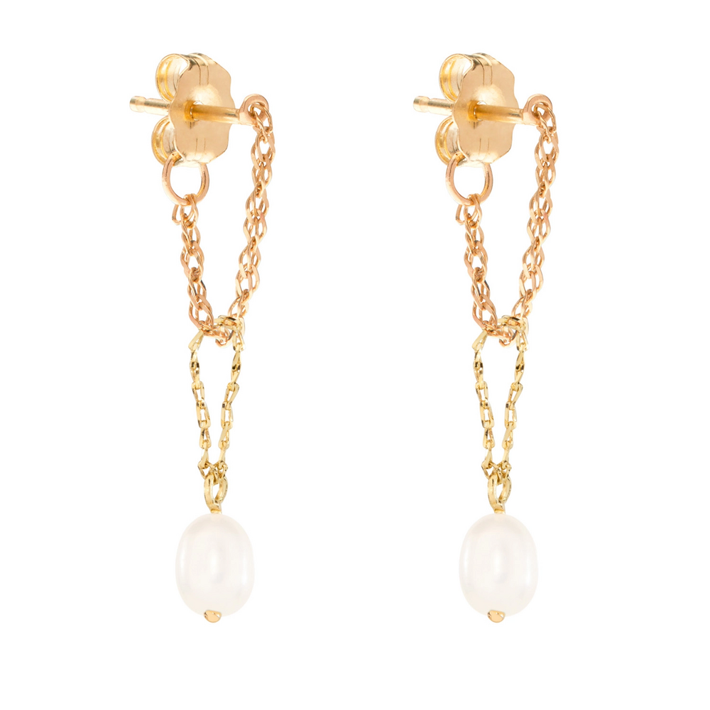 The Sweet Nothing & Tiny Pearl Earring Set