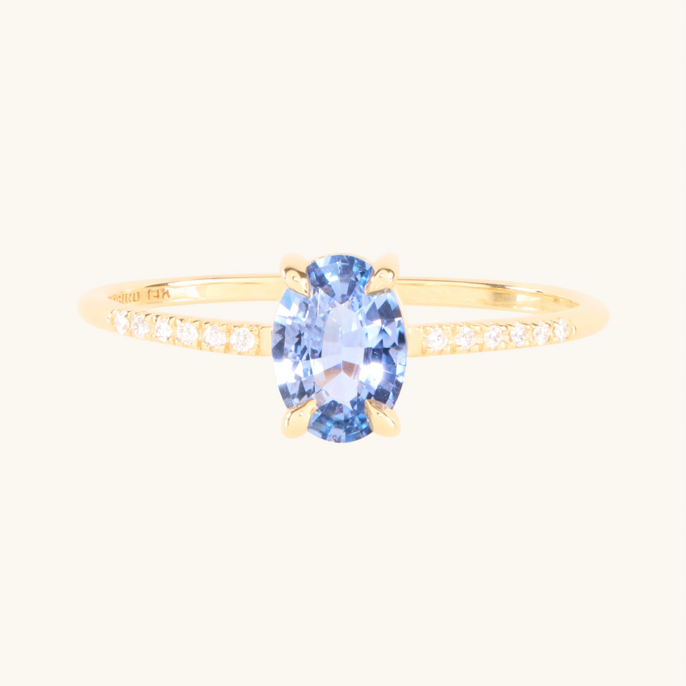 Ballet Society Sapphire Ring Supreme, Oval