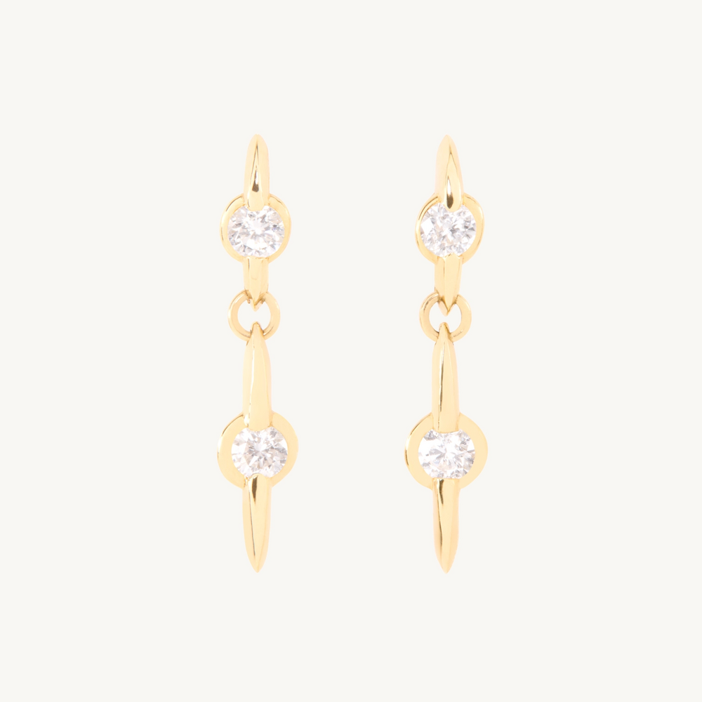 Astral Plane Diamond Drop Earring (Single)