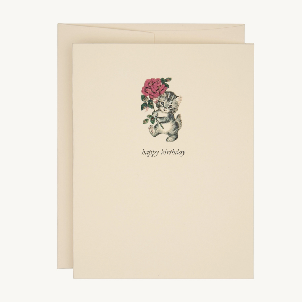 A Rose For You Birthday Card
