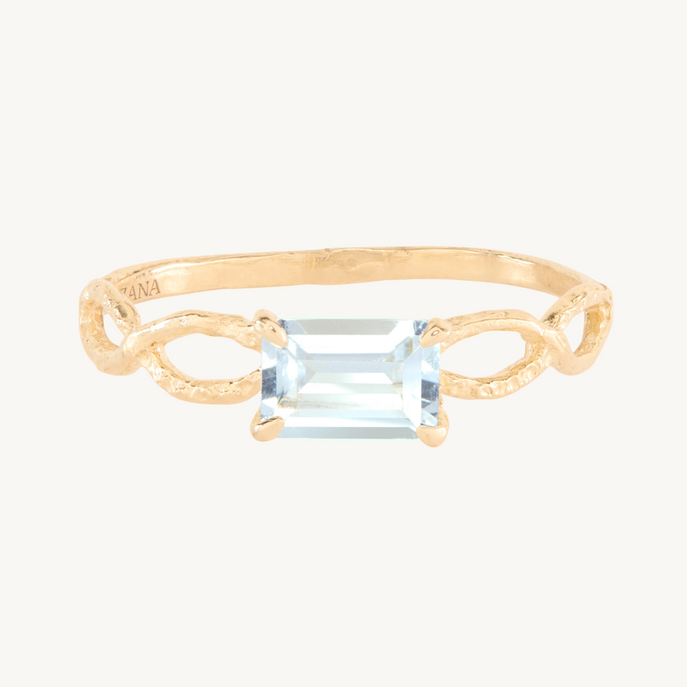 Aquamarine Lore Ring