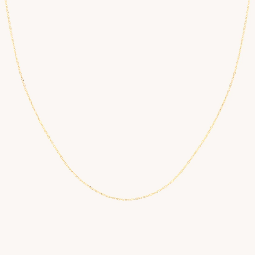 Adjustable Sweet Nothing Gold Chain