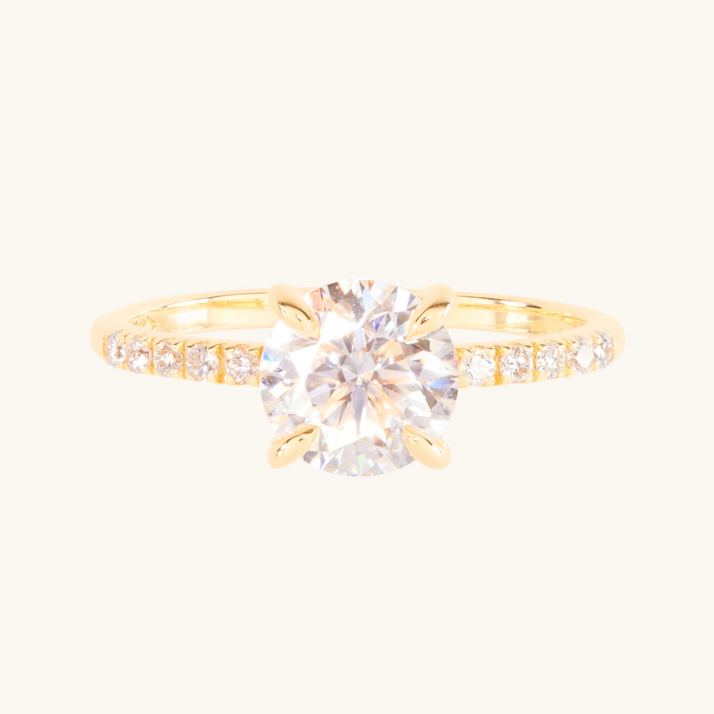The Grand Swan Solitaire Supreme Lab-Grown Diamond Ring