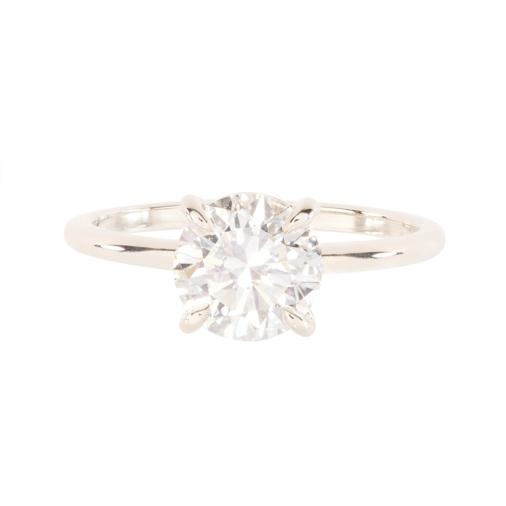 The Grand Swan Solitaire Lab-Grown Diamond Ring