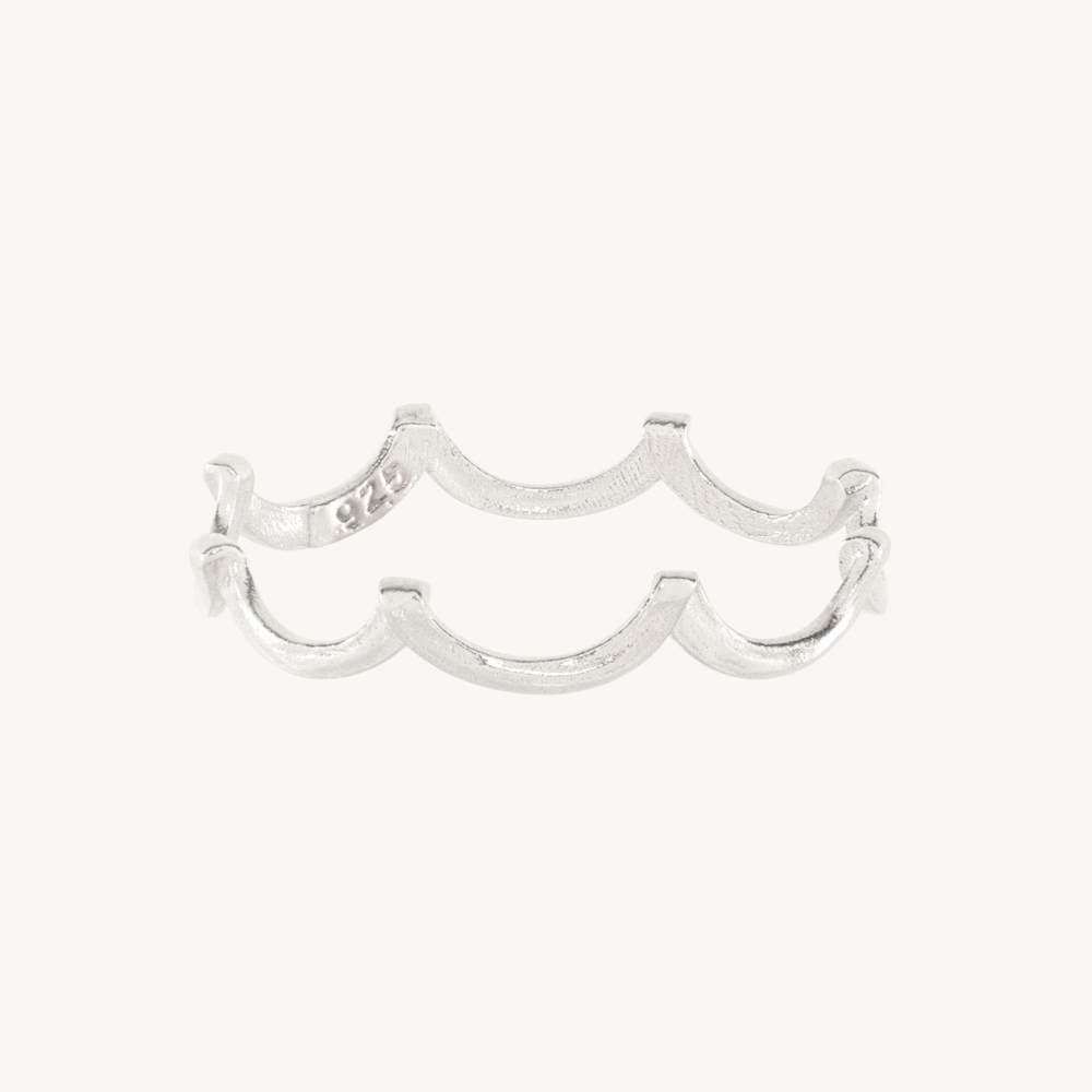 Theater Curtain Ring, Silver