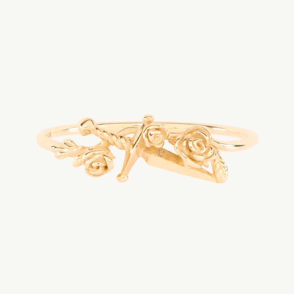 Tender Touches Gold Dagger Ring