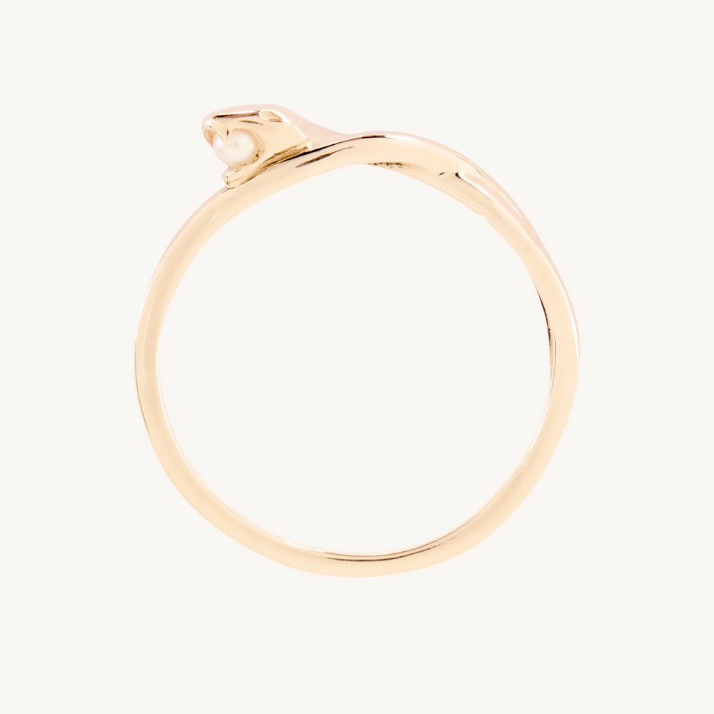 Sylvie Snake Gold Ring