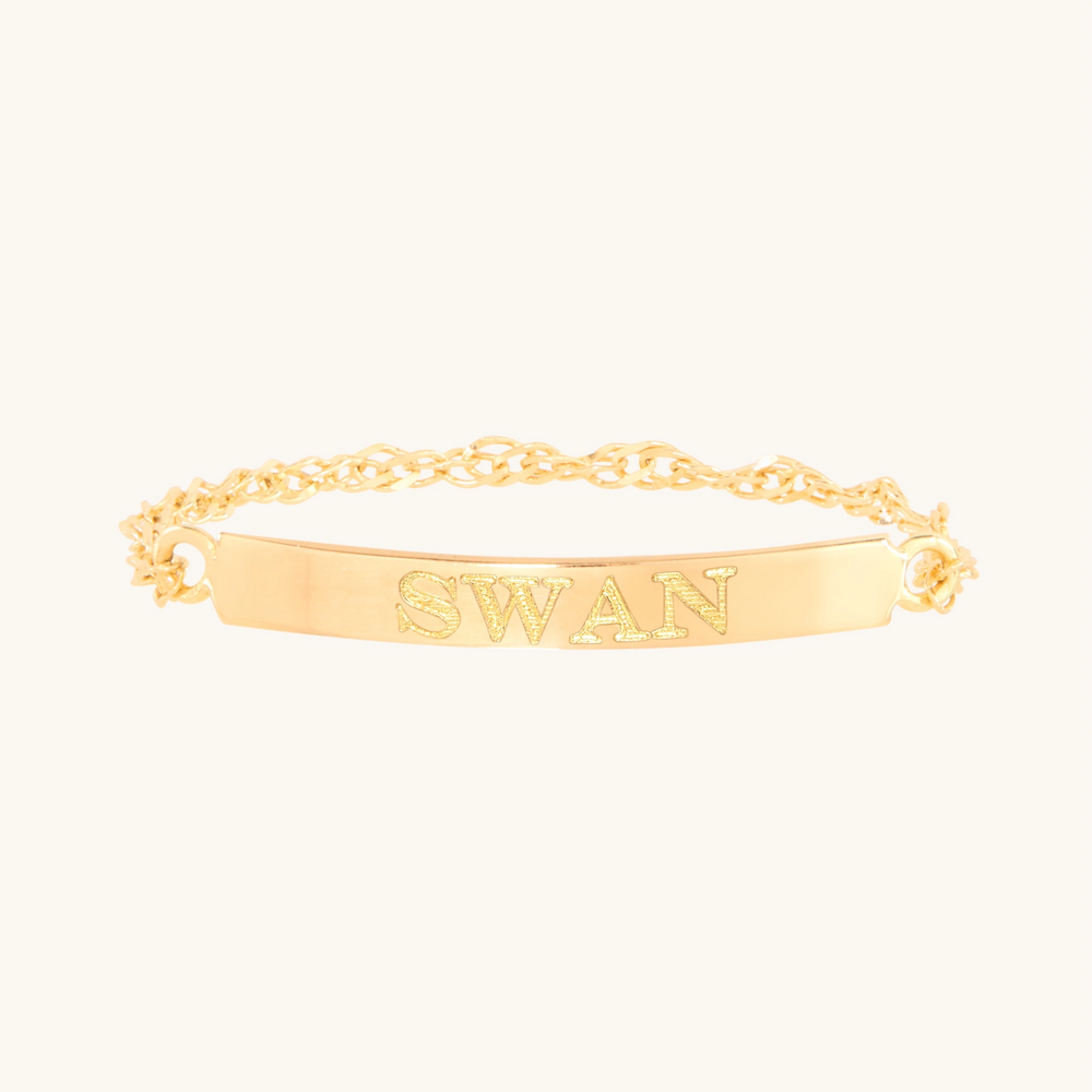 Sweet Nothing Gold Signet Id Ring