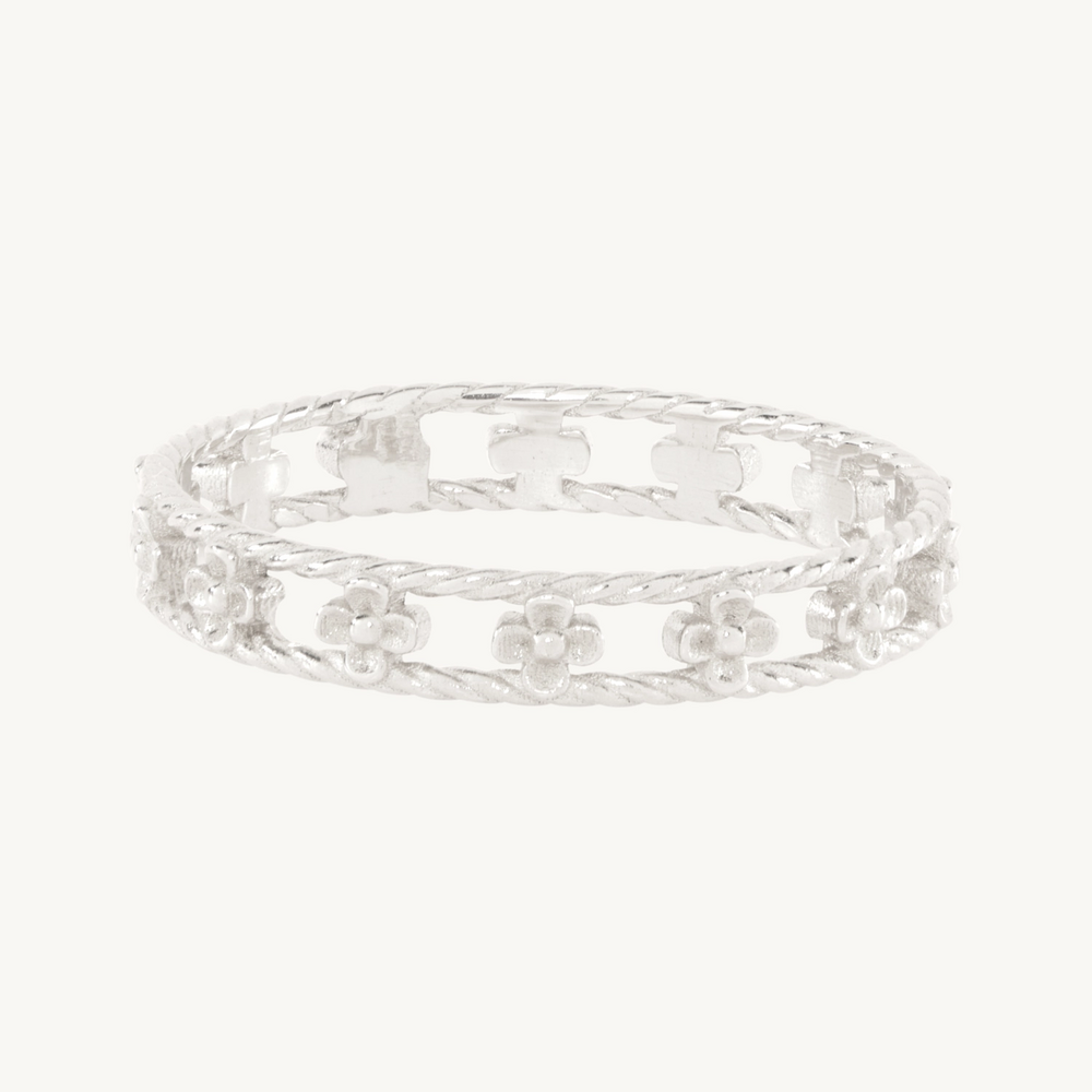 Sweeter Pastures Silver Ring