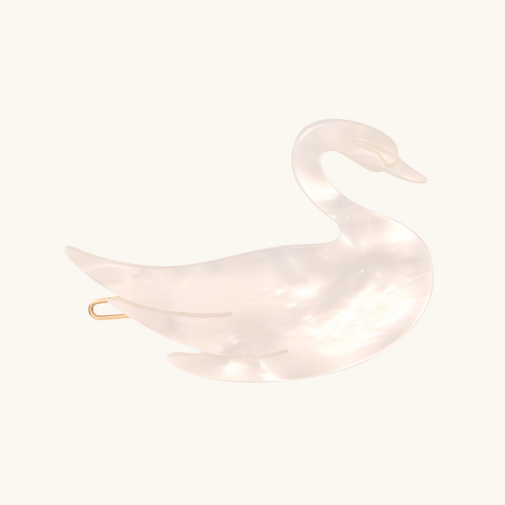 Swan Hair Clip