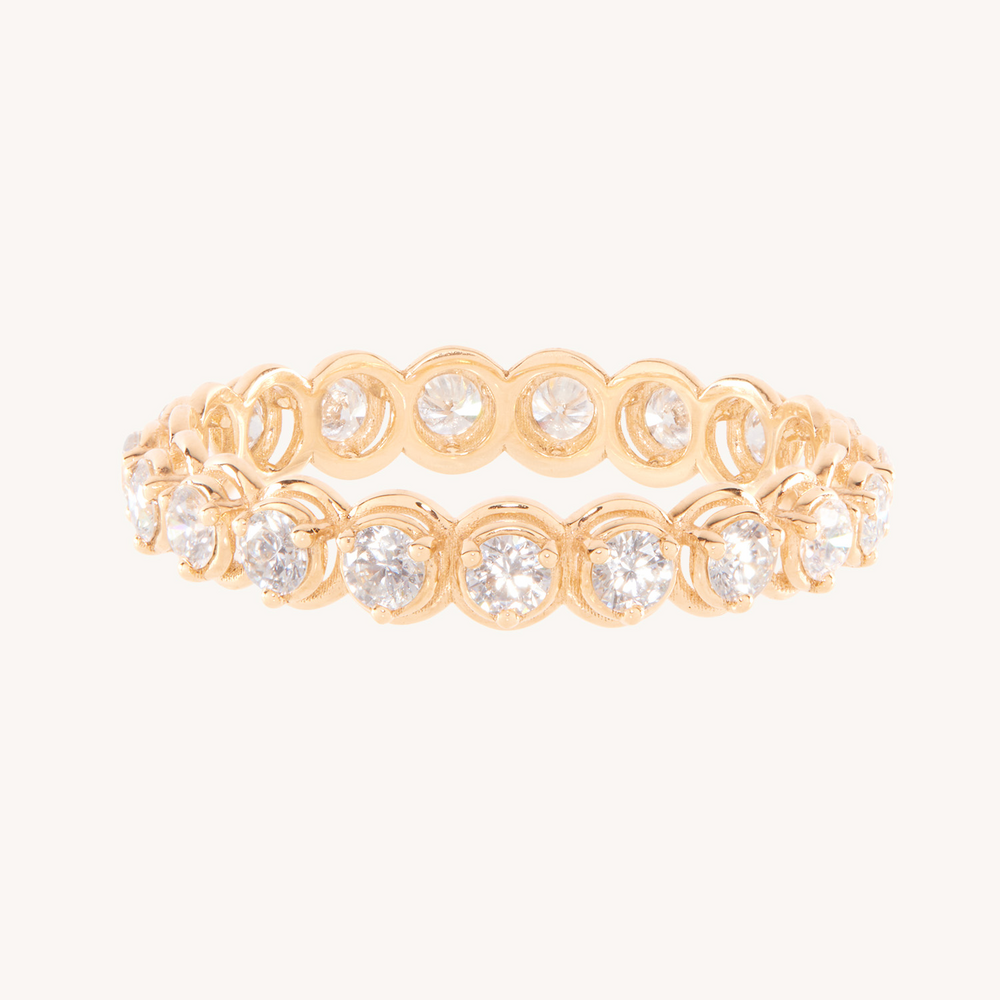 Star Gazer Diamond Eternity Band