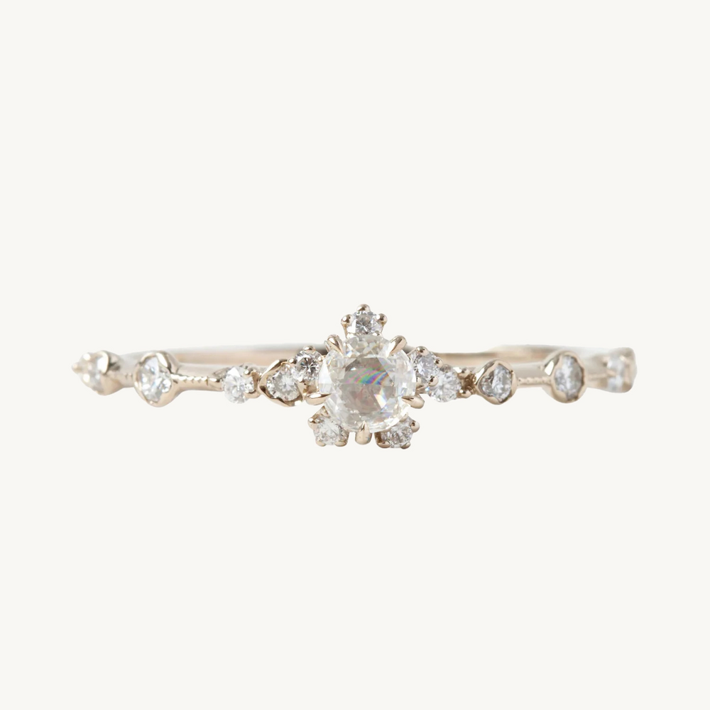 Snowflake Victorian Ring