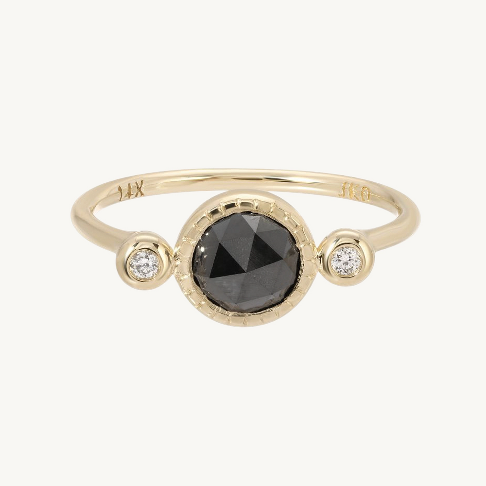 Sinfonia Black Diamond Ring