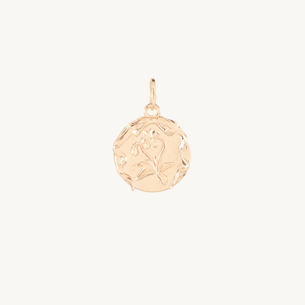 Violet Poem Charm, February