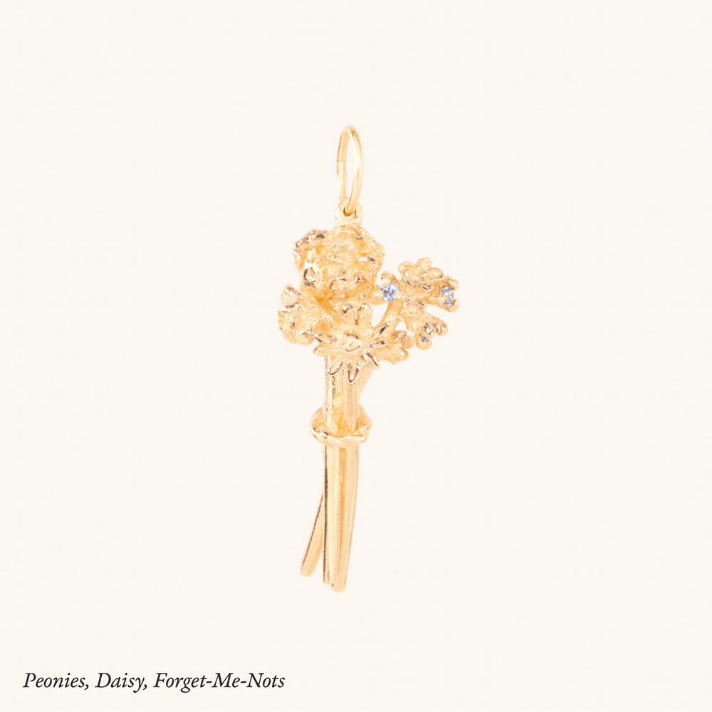 Secret Garden Bouquet Charm