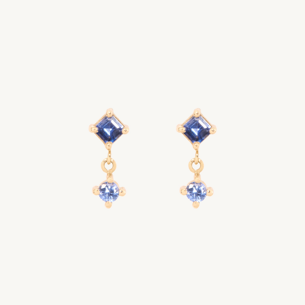 Sapphire Stela Earring (Single)
