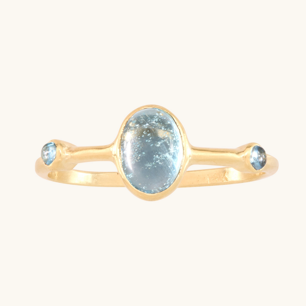 Viaggio Aquamarine Ring