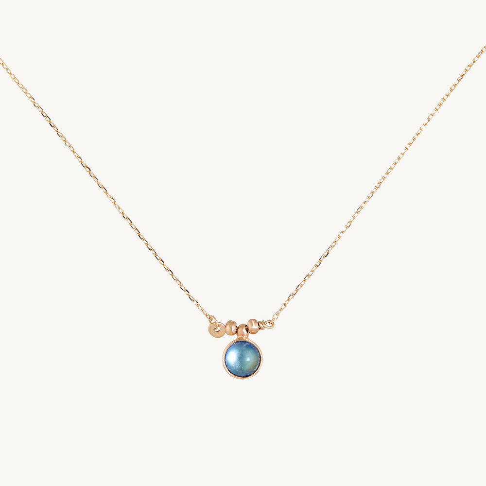 Rainbow Moonstone Necklace