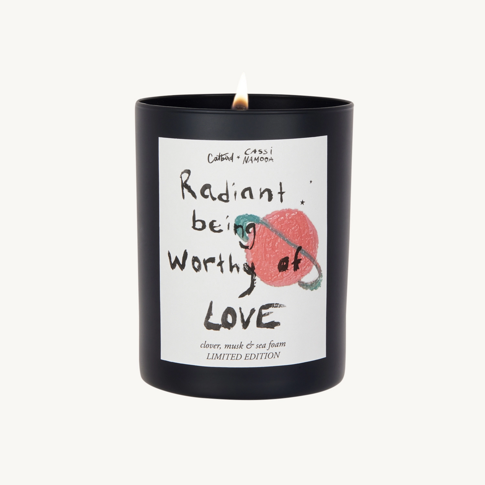 Radiant Being Worthy Of Love Candle