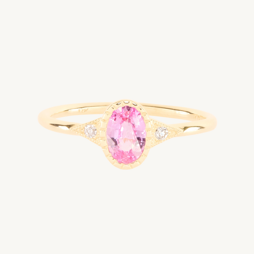Pink Sapphire Exemplar Ring