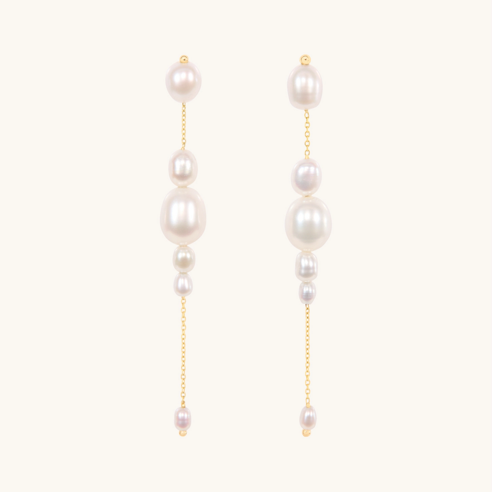 Pearl Palazzo Earrings (Pair)