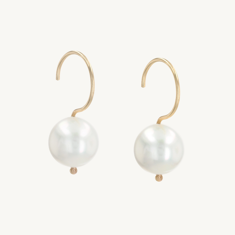 Pearl Drop Earrings (Pair)