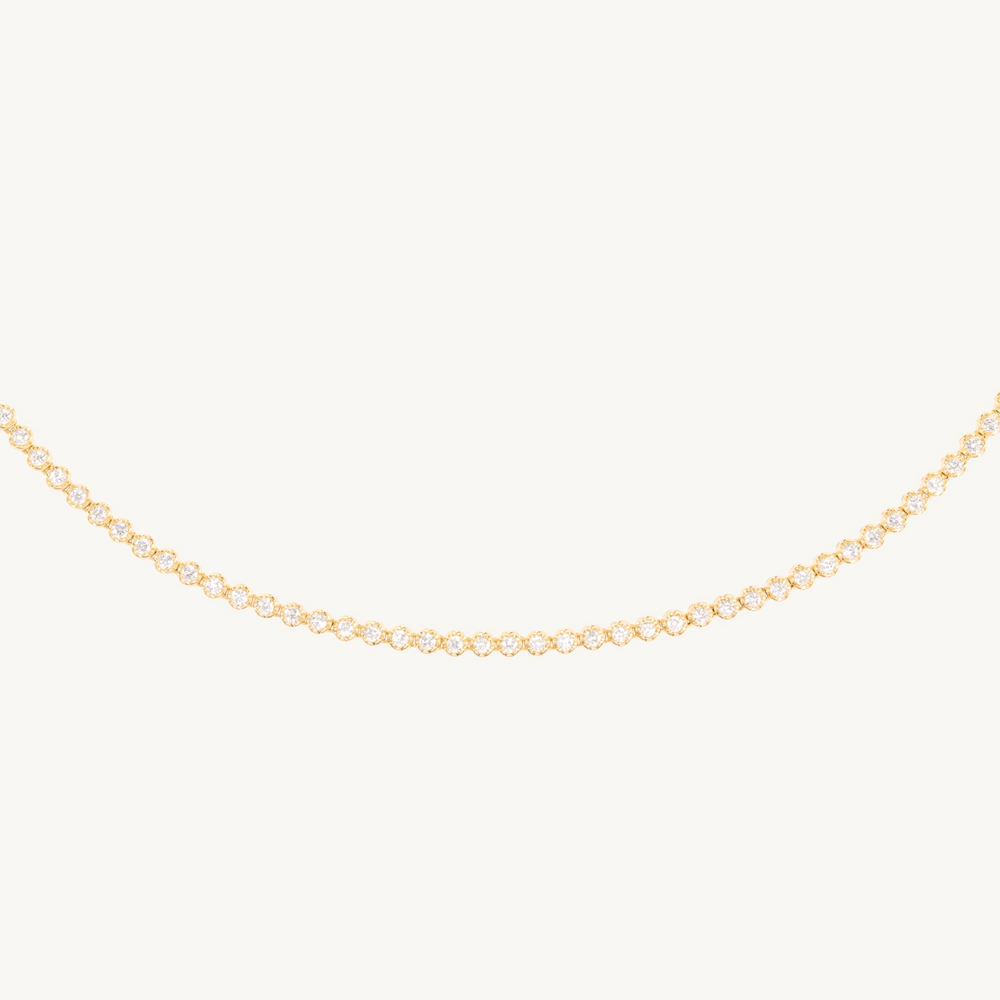 One O'clock Tennis Necklace