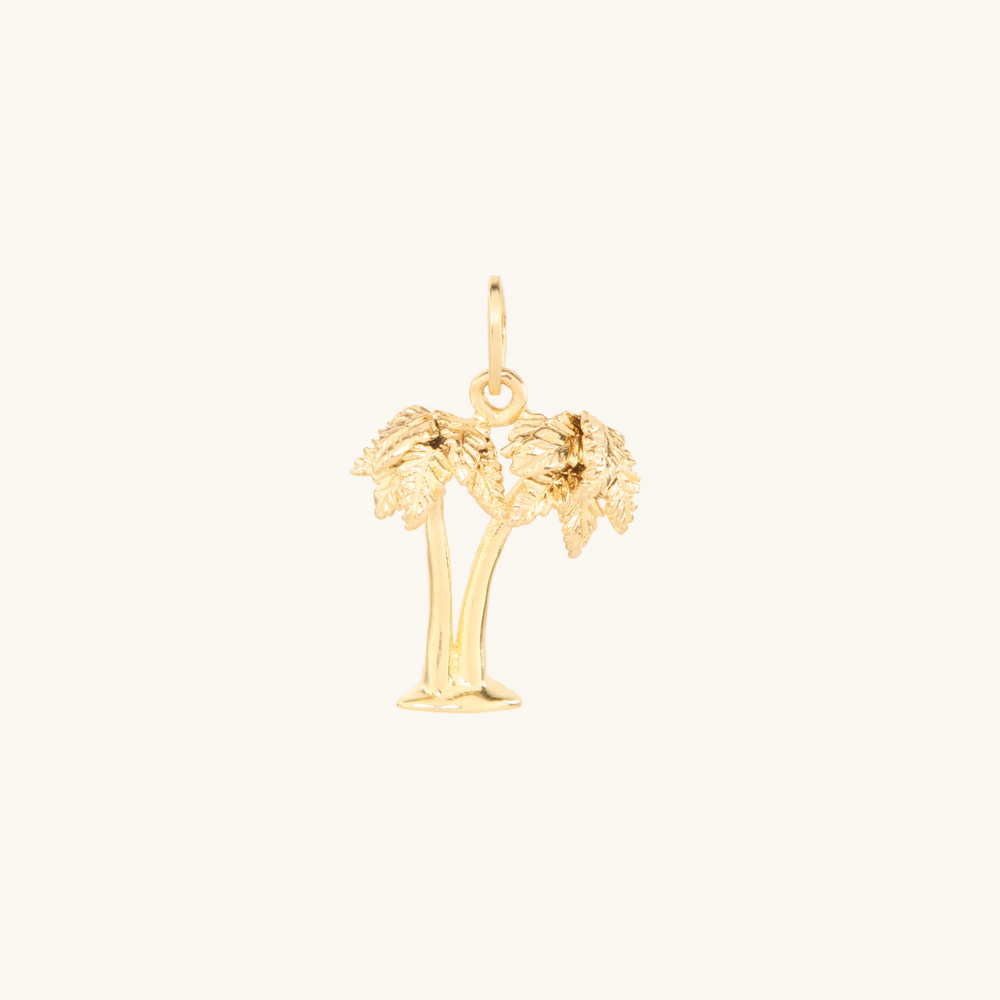 You And Me Palm Tree Charm