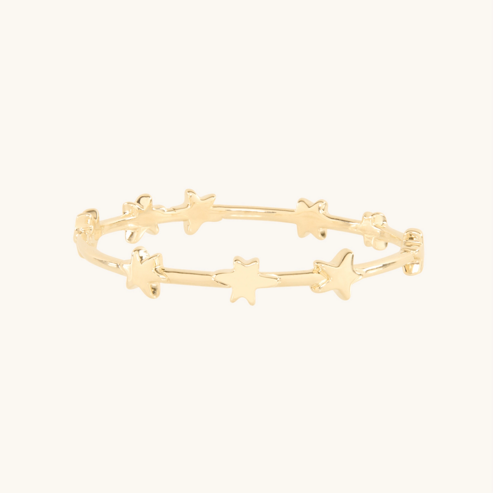 Nocturne Star Ring, Gold