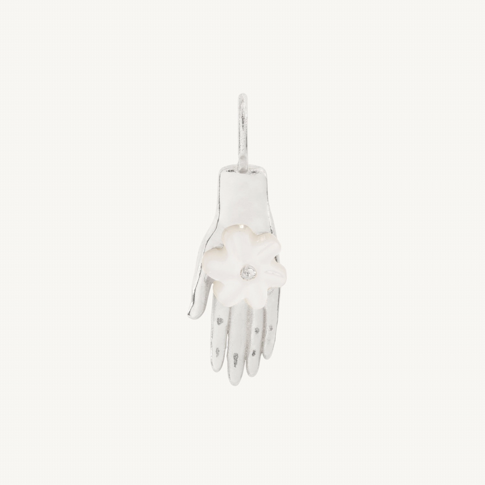 Night Blooming Jasmine Silver Charm