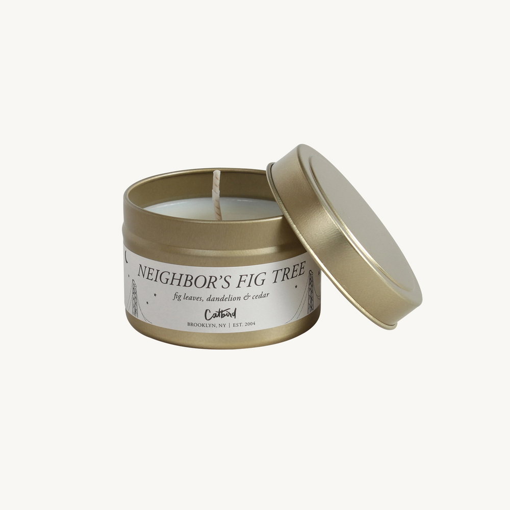 Neighbor's Fig Tree Travel Candle