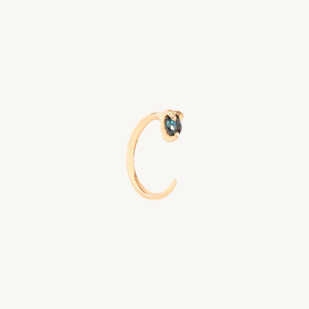 Nectar Earring, Sapphire (Single)
