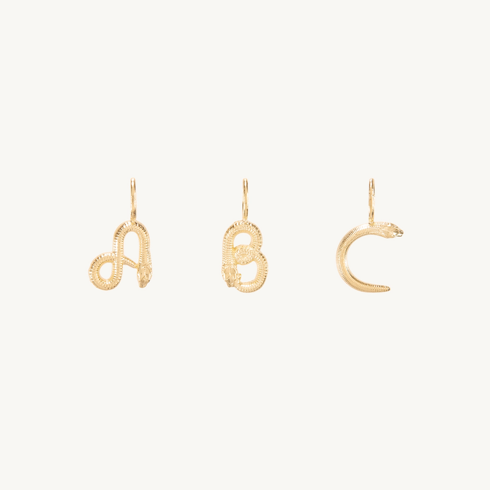 Nagini Letter Charm