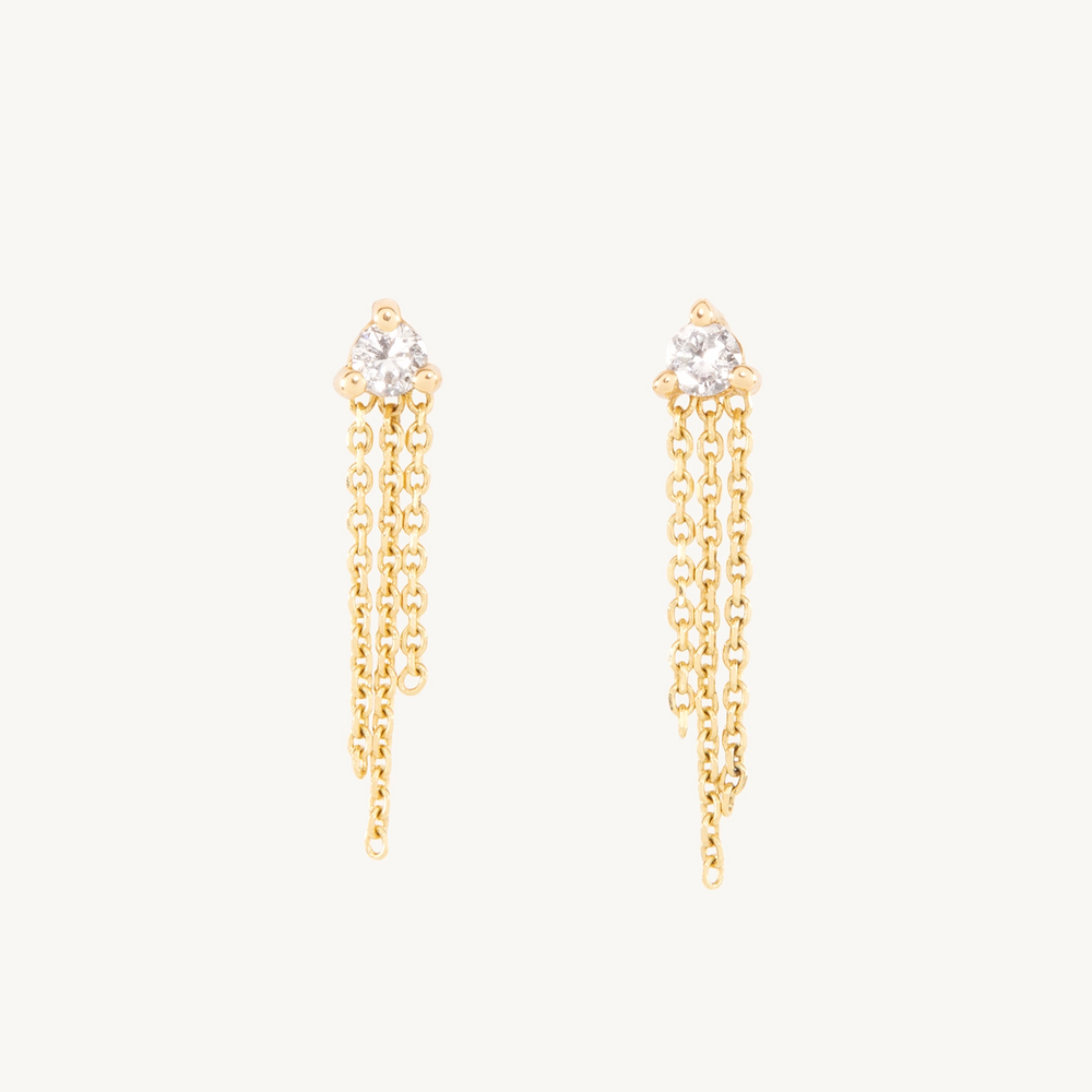 Mist Earring, Diamond (Single)