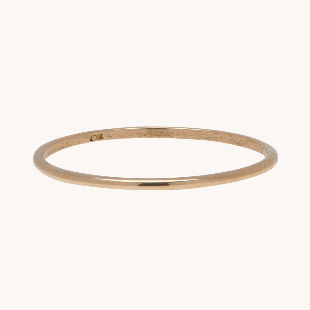 Grand Mignon Gold Stacking Ring