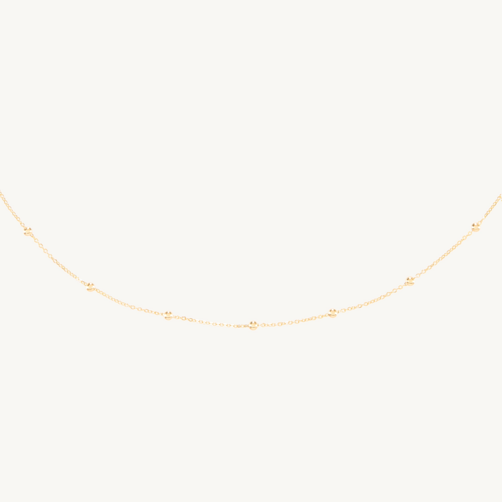 Little Orb Gold Collar