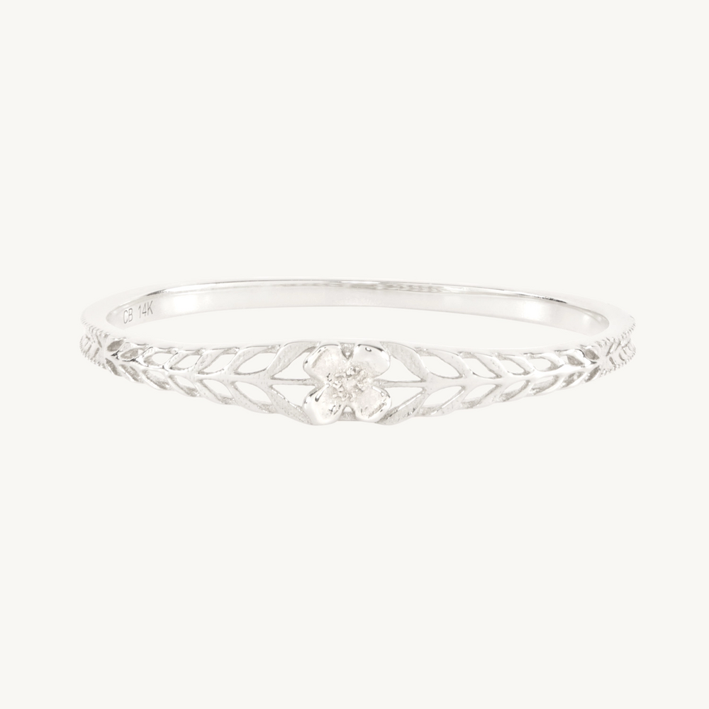 Little Blossom Silver Ring