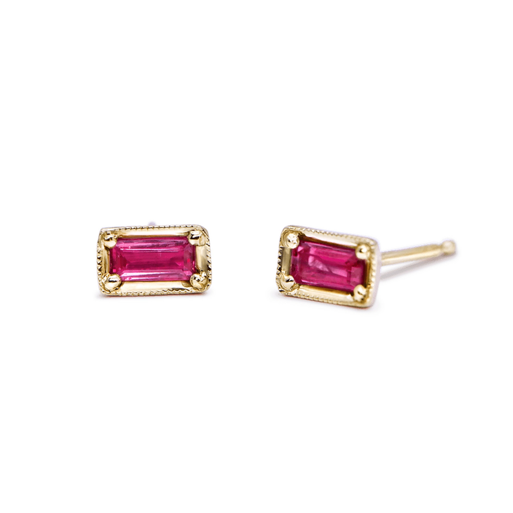 Leone Ruby Earrings (Pair)