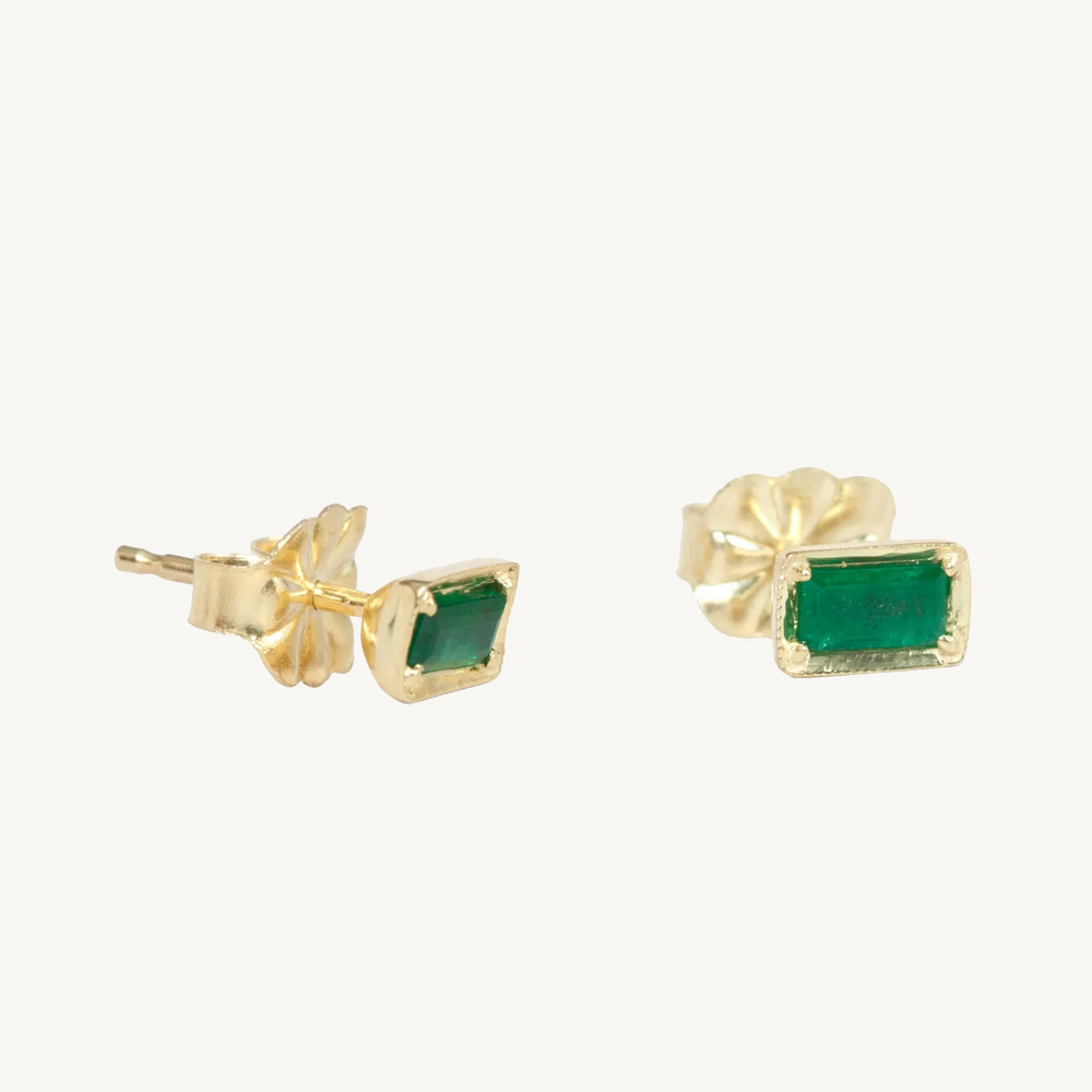 Leone Emerald Earrings (Pair)