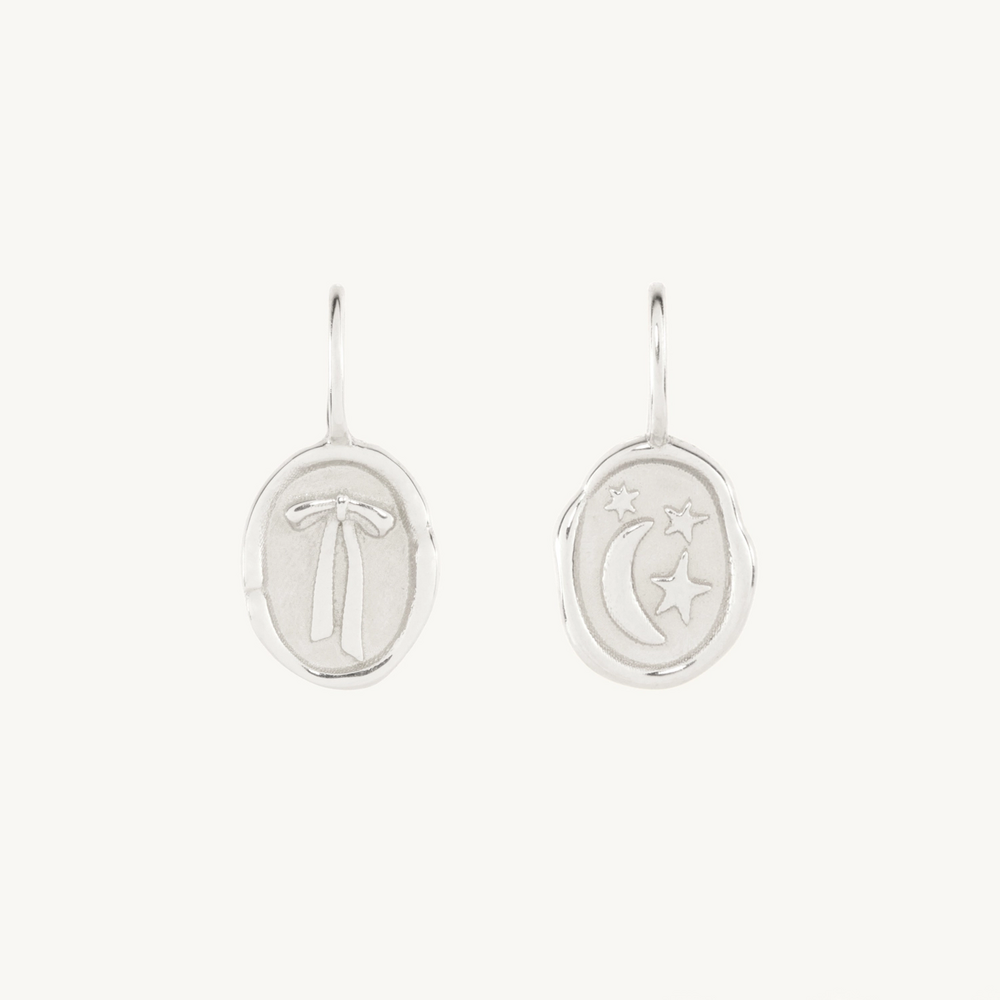 Laufey Wax Seal Charm, Silver