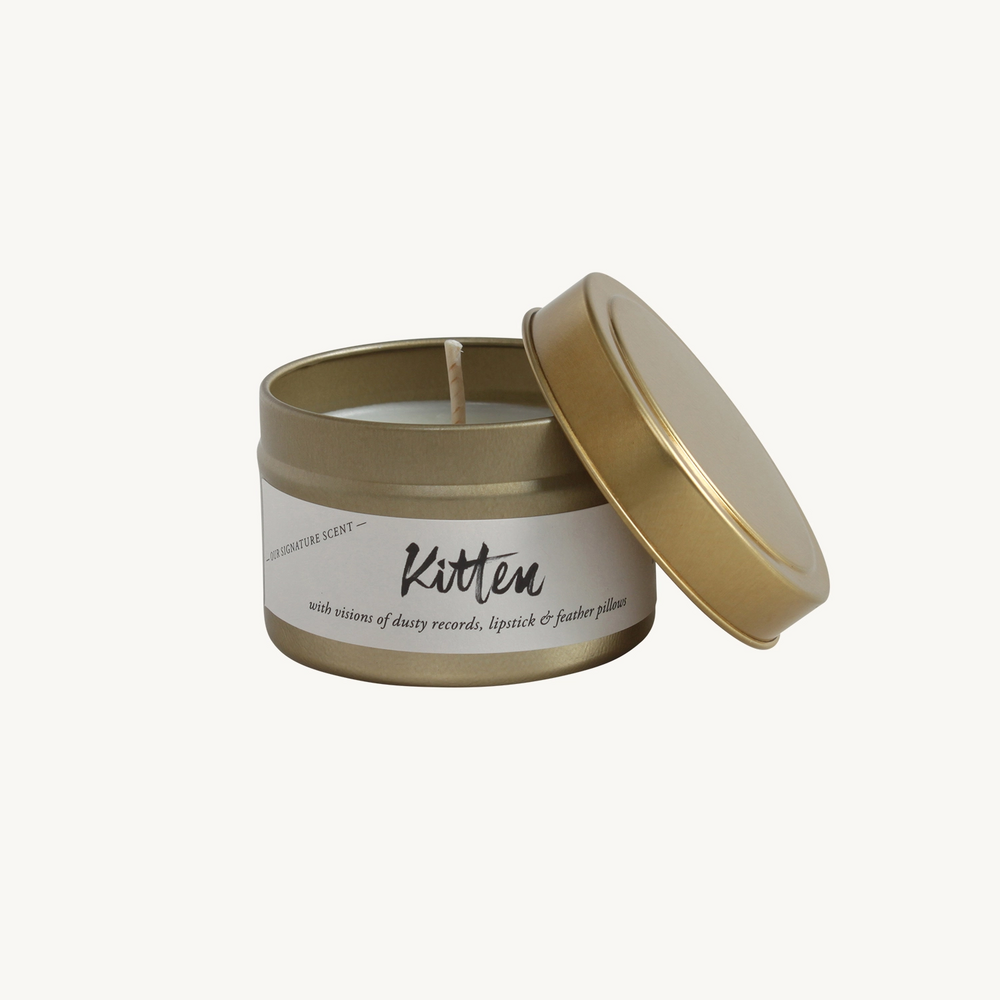 Kitten Travel Candle