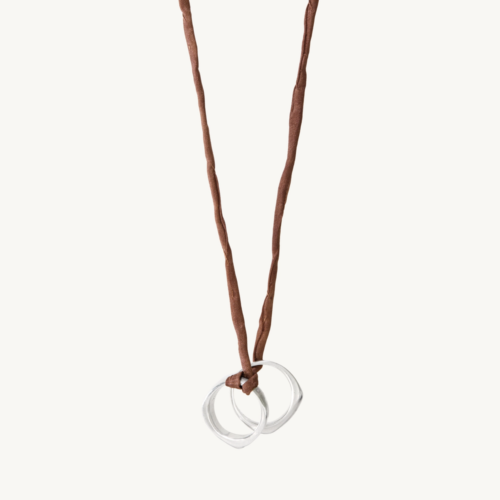 Jupiter And Mercury Ring Necklace