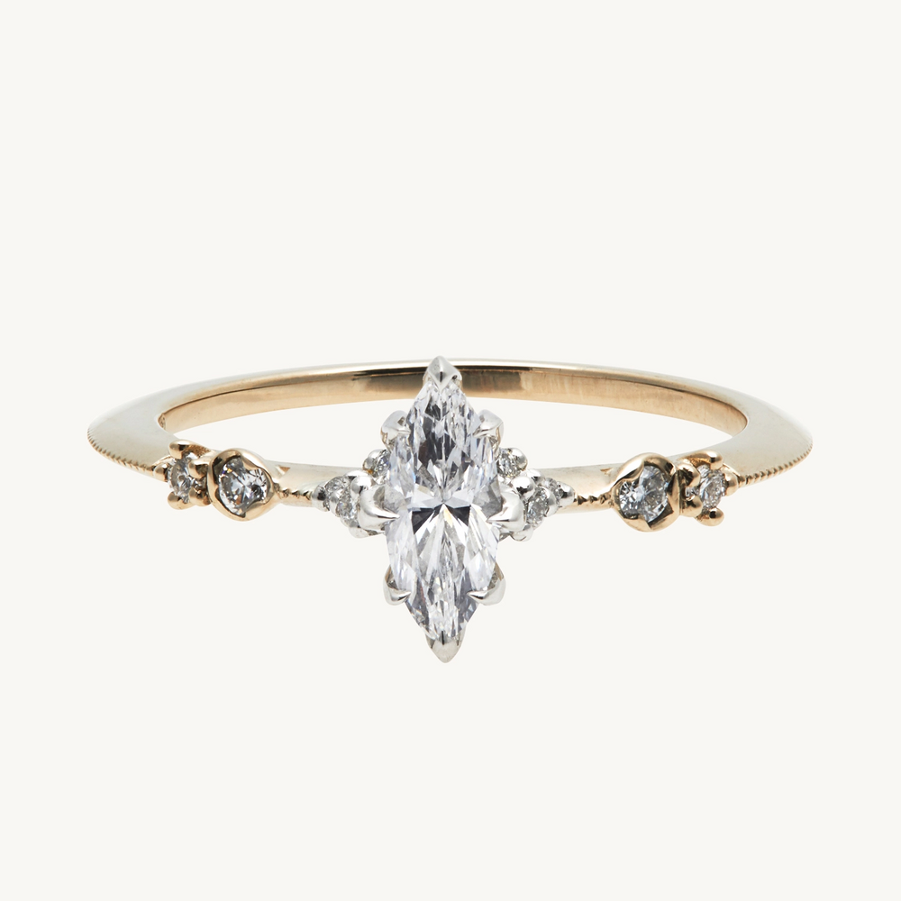 Iris Marquise Diamond Ring